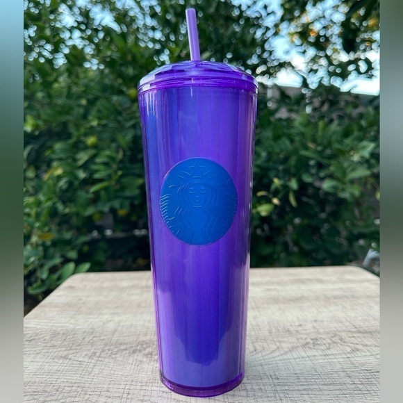 STARBUCKS PURPLE DOME KALEIDOSCOPE TUMBLER - Picture 6 of 7